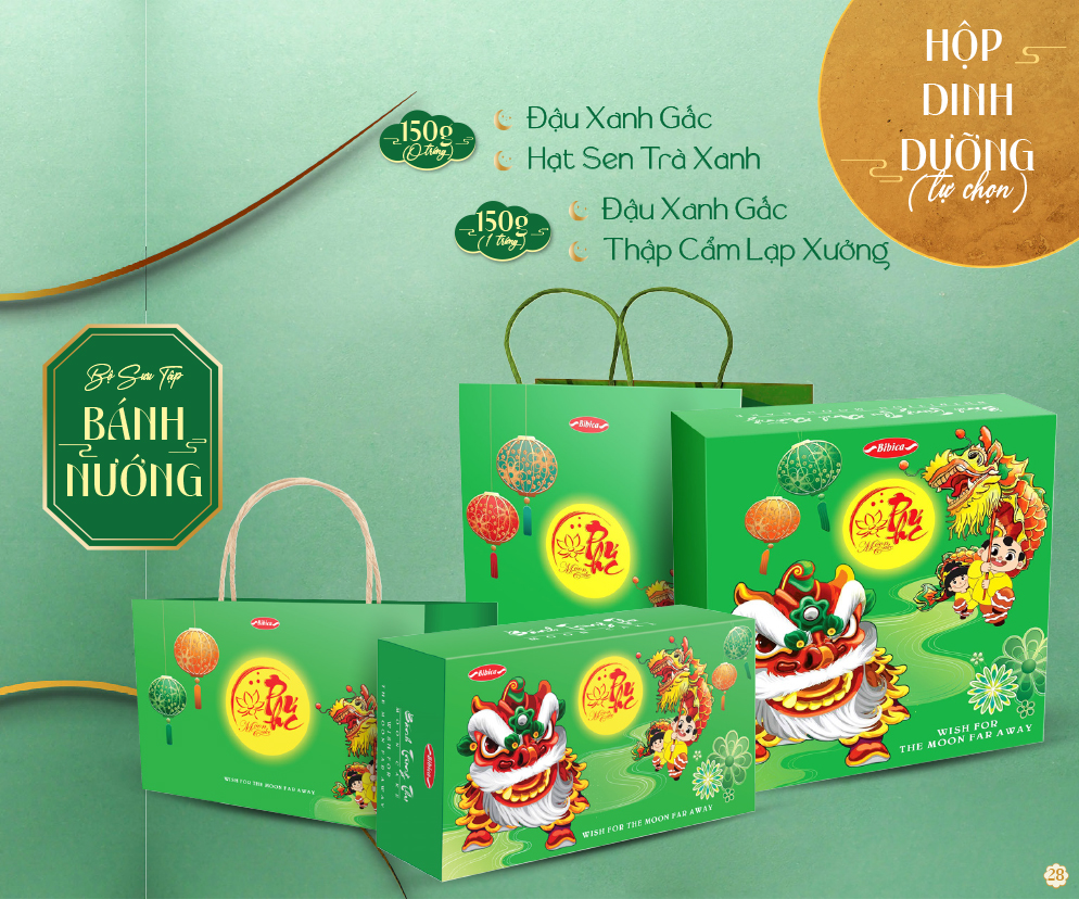 Hộp 2 & 4 bánh dinh dưỡng Bibica — tự chọn nhân