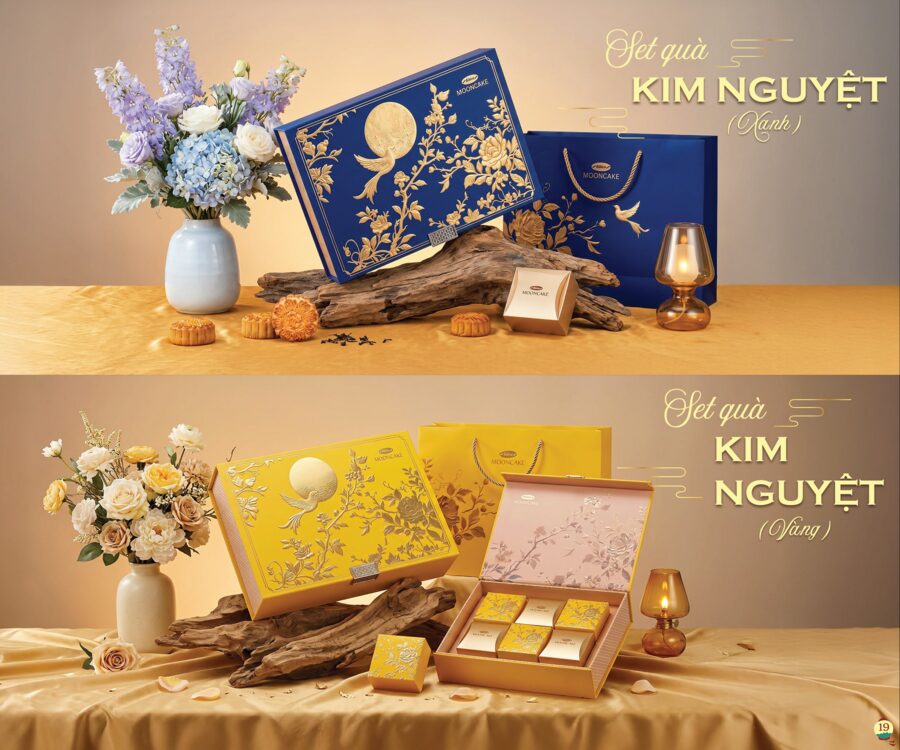 Set quà Kim Nguyệt Bibica 2026 — 480g 6 bánh